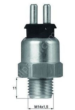 Mercedes W201 190E/W124 102/103 Motor Fan Müşürü/Hararet Müşürü/İkili Müşür-Siyah