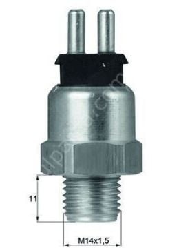 Mercedes W201 190E/W124 102/103 Motor Fan Müşürü/Hararet Müşürü/İkili Müşür-Siyah