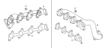 Vito W638 611 Motor Emme Manifold Canta Takım