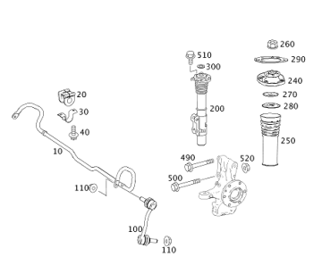 Sprinter W906/Grafter Ön Amortisör
