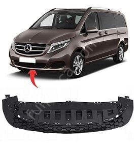 Vito W447 Ön Tampon Alt Kaplama/Alt Muhafaza/Radyatör Alt Koruma/Yarasa/622 Motor