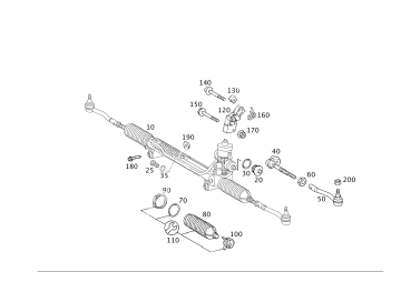 Mercedes A160 W168 Rot Başı SAĞ