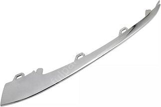 Mercedes S Glass W222 AMG Ön Tampon Alt Nikelajı Sol/Süs Çıtası Sol