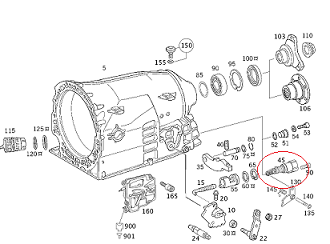 Mercedes W210/W202/W208 111 Motor/ Vites Çubuğu/722 Otomatik Şanzuman Çubuğu