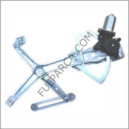 Mercedes C Seri W202 Cam Krikosu  (Motorlu - Ön Sol)