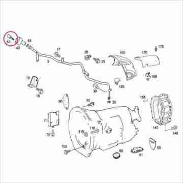 Vito W639 /Viano/W210 Otomatik Şanzuman Yağ Çubuk Kilidi