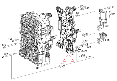 Mercedes W117 654 Motor Şanzuman Kartı/Kumanda Ünitesi