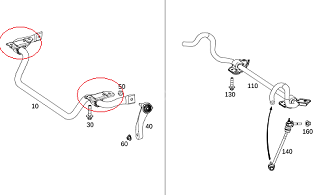 Mercedes W205 Ön Viraj Demir Lastiği