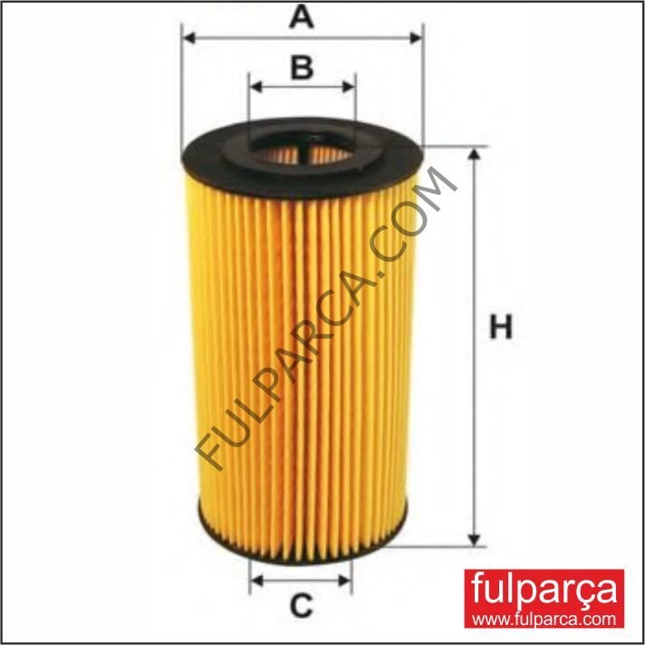 BMW E34/M51 DİZEL YAĞ FLİTRESİ