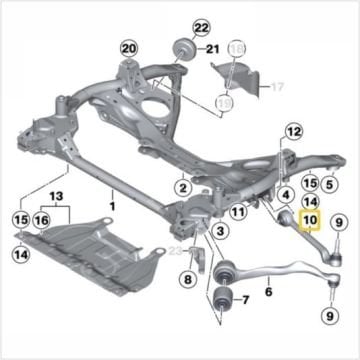 Bmw 3 Seri F30/F20 Alt Salıncak Ön Sol/Rotilli Kol