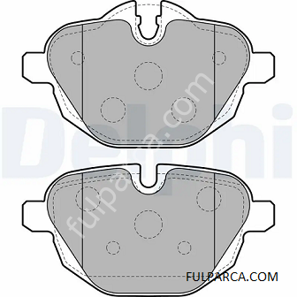 Bmw F10/X3 G01/İX3/X3 F25/X6 G6 Arka Fren Balatası