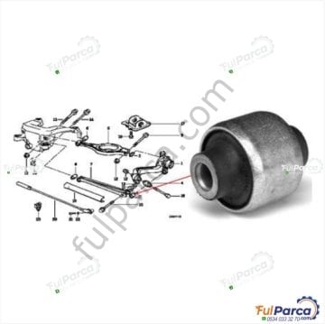 Bmw E36 Alt Salıncak Fişeği/Salıncak Burcu