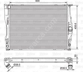 Bmw E87/E90/N43/E45/E46 E52 Motor Su Radyatörü Otomatik