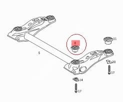 Vaneo W414 1.7 Arka Dingil Burcu