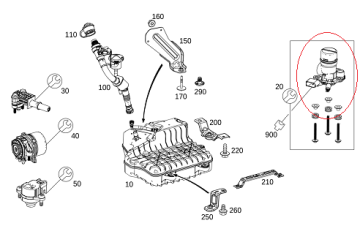 Mercedes W205 651 Motor AdBlue/Besleme Ünitesi
