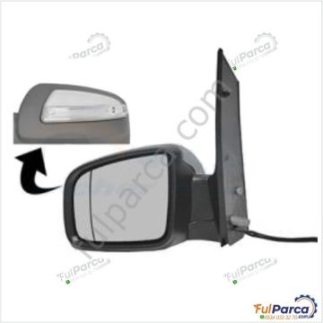 Vito W639/Viano Sol Ayna Alt Kapağı/Ayna Alt Bakaliti/Alt Kaplama