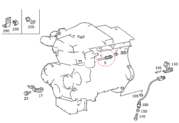 Mercedes W202/W210/W140/W463 604/605/606 Motor Kızdırma Bujisi