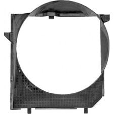 Mercedes W124 102 Motor Radyatör Davlumbazı Eski Model/Klimalı