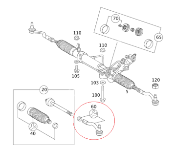Vito W639/Viano Rot Başı SOL