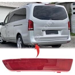 Vito W447 Arka Tampon Reflektörü/Kedi Gözü SOL