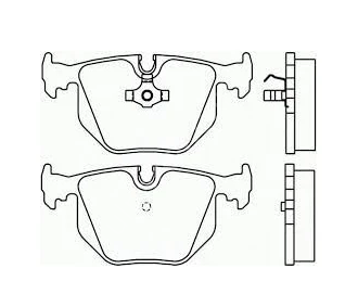 Bmw E38/X5 E53/LAND ROVER RANGE ROVER III  Arka Balata