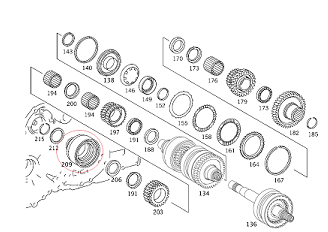Mercedes W168 Kavrama Tası/Şanzuman Tası
