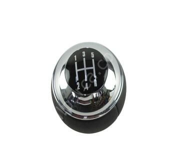 Mini Cooper R50/R52 S Uyumlu Manuel Vites Topuzu – Deri & Krom