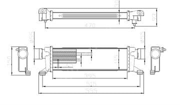 Vaneo W414/W168 A168 İntercooler/Turbo Radyatörü