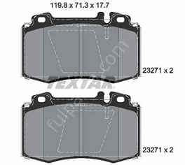 Mercedes ML W163/W220 Ön Fren Balatası/Ön Balata
