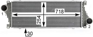 Sprinter W902/W903/W904/W905/W901 611 Motor İntercool/Turbo Radyatörü/Radyatör