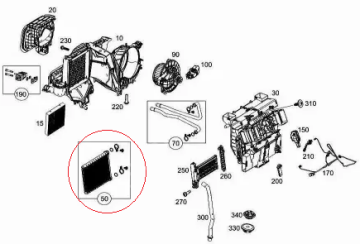 Sprinter W907 Kalorifer Radyatörü