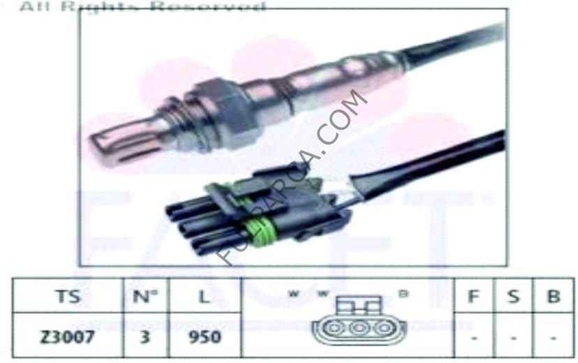Opel Omega A,Vectra A Oksijen Sensörü