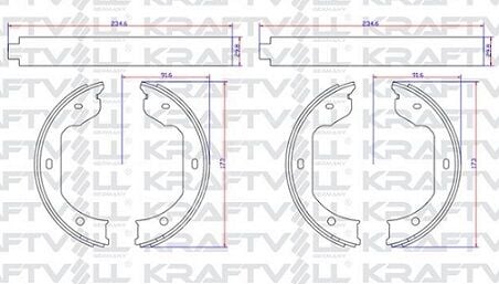 Bmw E46/E39/E60/E63/E65/E66/X3/X5 El Fren Balatası