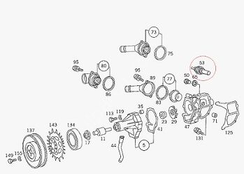 Sprinter W903/Vito W638 601/601/603 Hararet Müśürü/Su Sıcaklık Sensörü