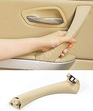 Bmw E90 Kapı Tutamak Seti/Kapı Kolu Bej ÖN SOL