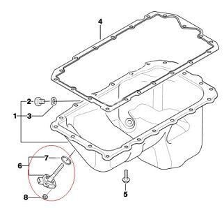 Bmw E46/F32/39/40/48/55/60/G20/G30/X1 F48/X2 F39 N40/N45 Motor Yağ Seviye Sensörü/Yağ Gösterge Müşürü