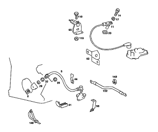 Mercedes W124 200e 102 Motor Krank Devir Sensörü