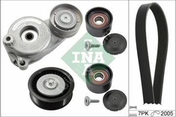 Vito W639/Viano/Sprinter/Mercedes W204/W212/W219/W211/W221/W164/W251/WGLK204 642 Motor V Kayış Gergi Kütüğü SET