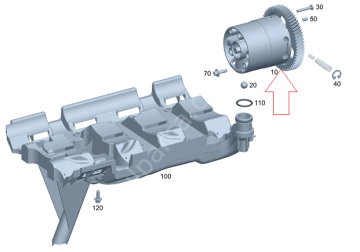 Sprinter W906/W447/W639/W176/W246/W204/W205 651 Motor Yağ Pompası