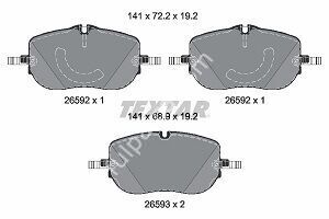 Mercedes W206 Ön Fren Balatası