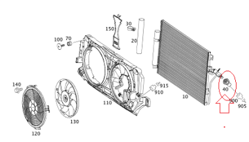 Mercedes E Glass W203/W204/W205/W220/W211/W212/Sprinter W906 250 Cdı 651 Motor Klima Basınç Müşürü