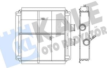 Mercedes W204/W212 Kalöriför Radyatörü/ISI ESANJORU