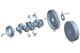 Vito W447 651 Motor Volant