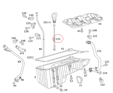 Vito W639/Viano 642 Motor Yağ Çubuğu