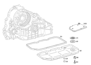 Mercedes W245/W169 Otomatik Şanzuman Flitresi/Contalı