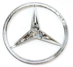 Mercedes W204 Arka Bagaj Arması/Bagaj Yıldızı