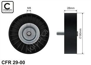 Mercedes W203/W204/W209/W211 271 Motor Gergi Kasnağı