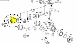 Mercedes W210 Salıncak Burcu/Salıncak Fişeği Tek