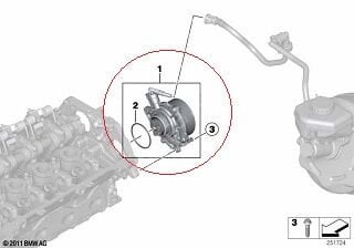 Bmw F20/F21/F30/F31 N43 Motor Fren Vakumu