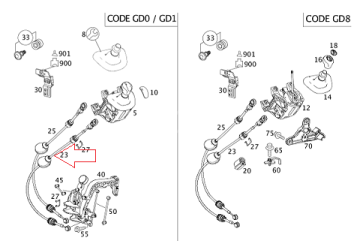 Vito W639/Viano 646 Motor Vites Teli/Vites Halatı